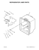 Refrigerator liner parts
