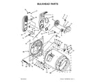 Whirlpool WGD4915EW1 bulkhead parts diagram