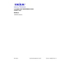 Ikea IMH205FS0 cover sheet diagram