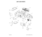 Ikea IMH205FS0 air flow parts diagram