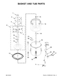 Basket and tub parts