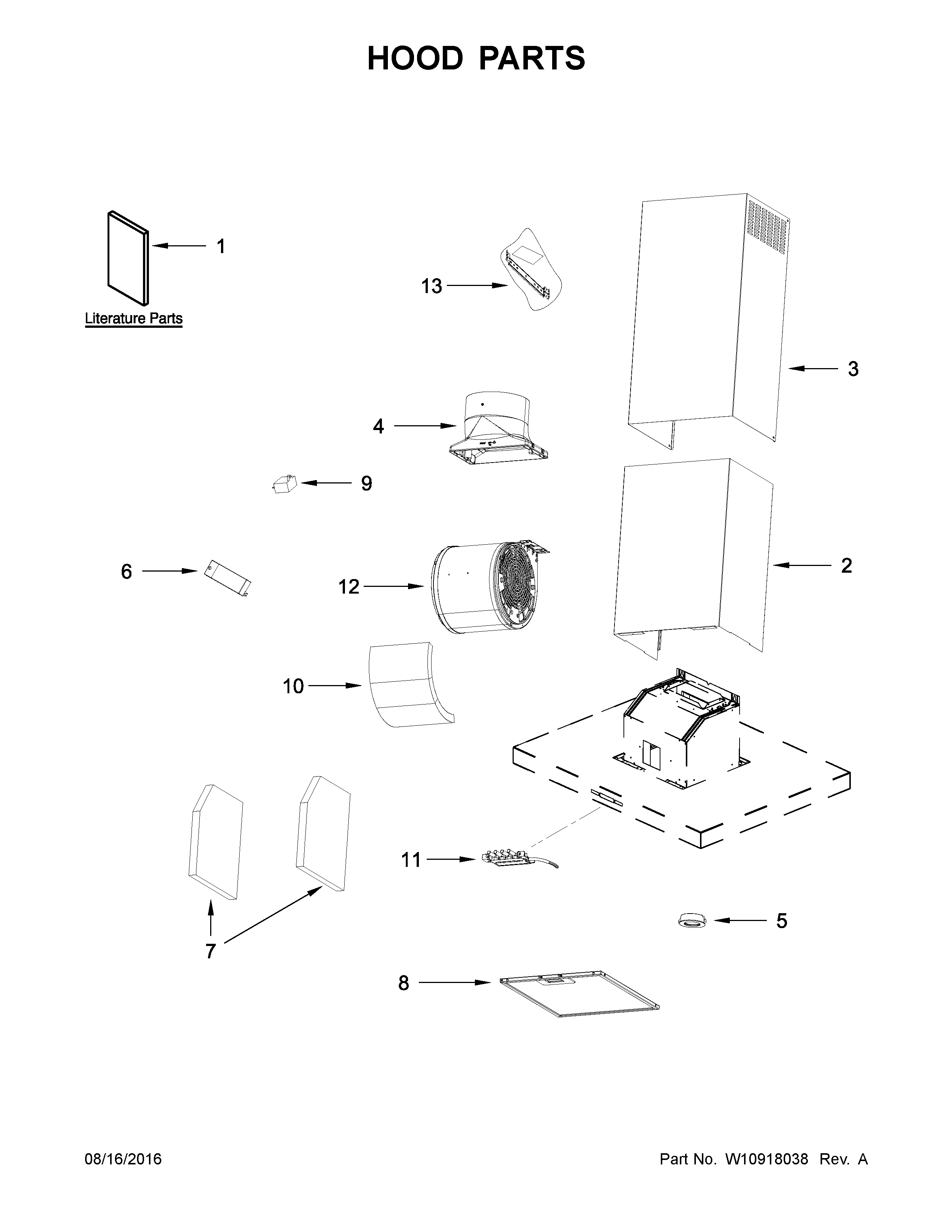 Hood parts