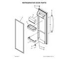 Amana ASD2575BRB03 refrigerator door parts diagram