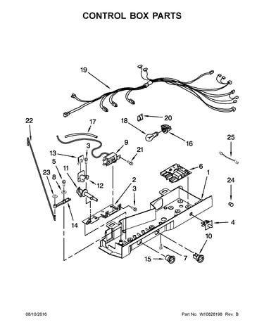 Control box parts