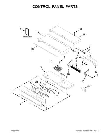 Control panel parts