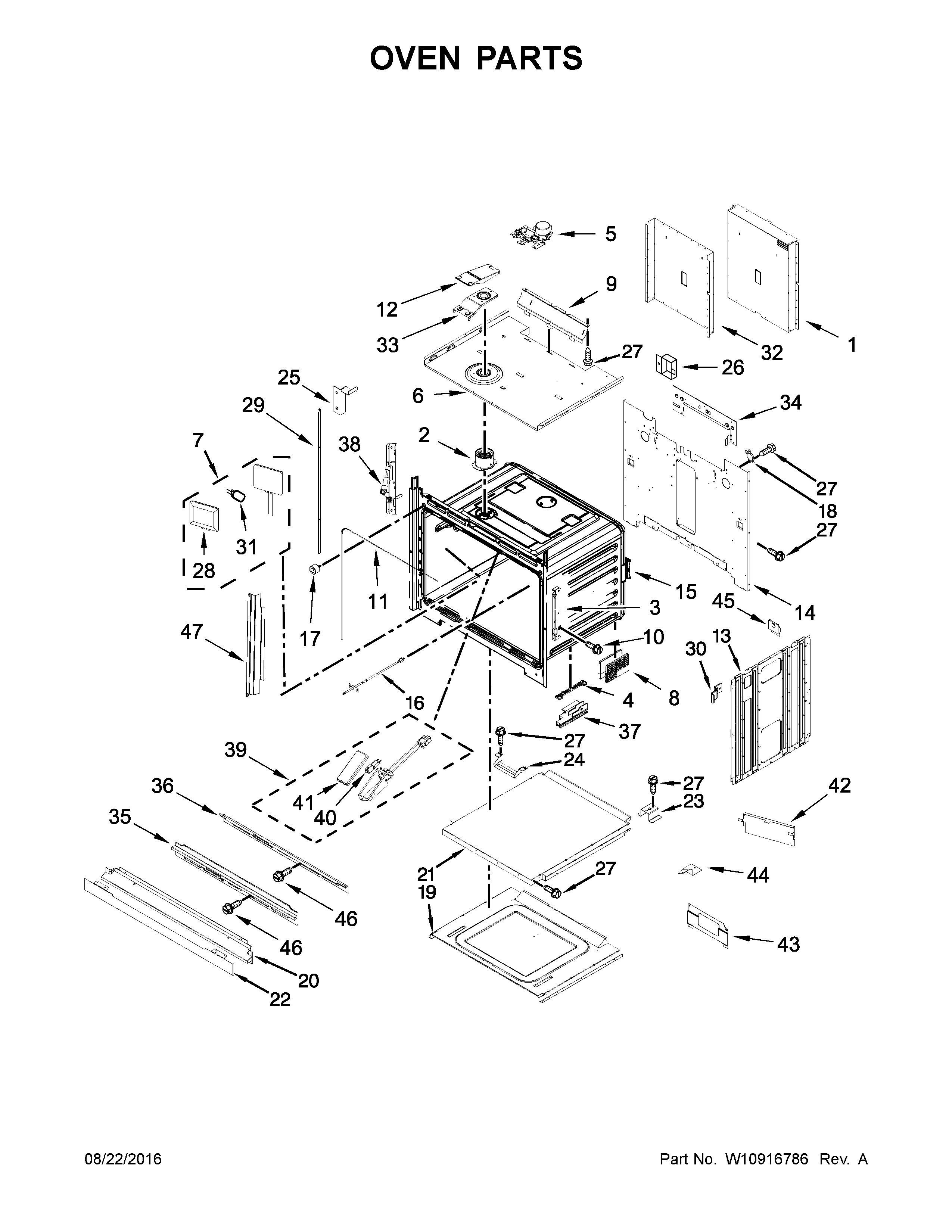 OVEN PARTS