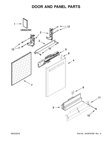 Door and panel parts