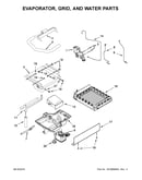 Evaporator, grid, and water parts