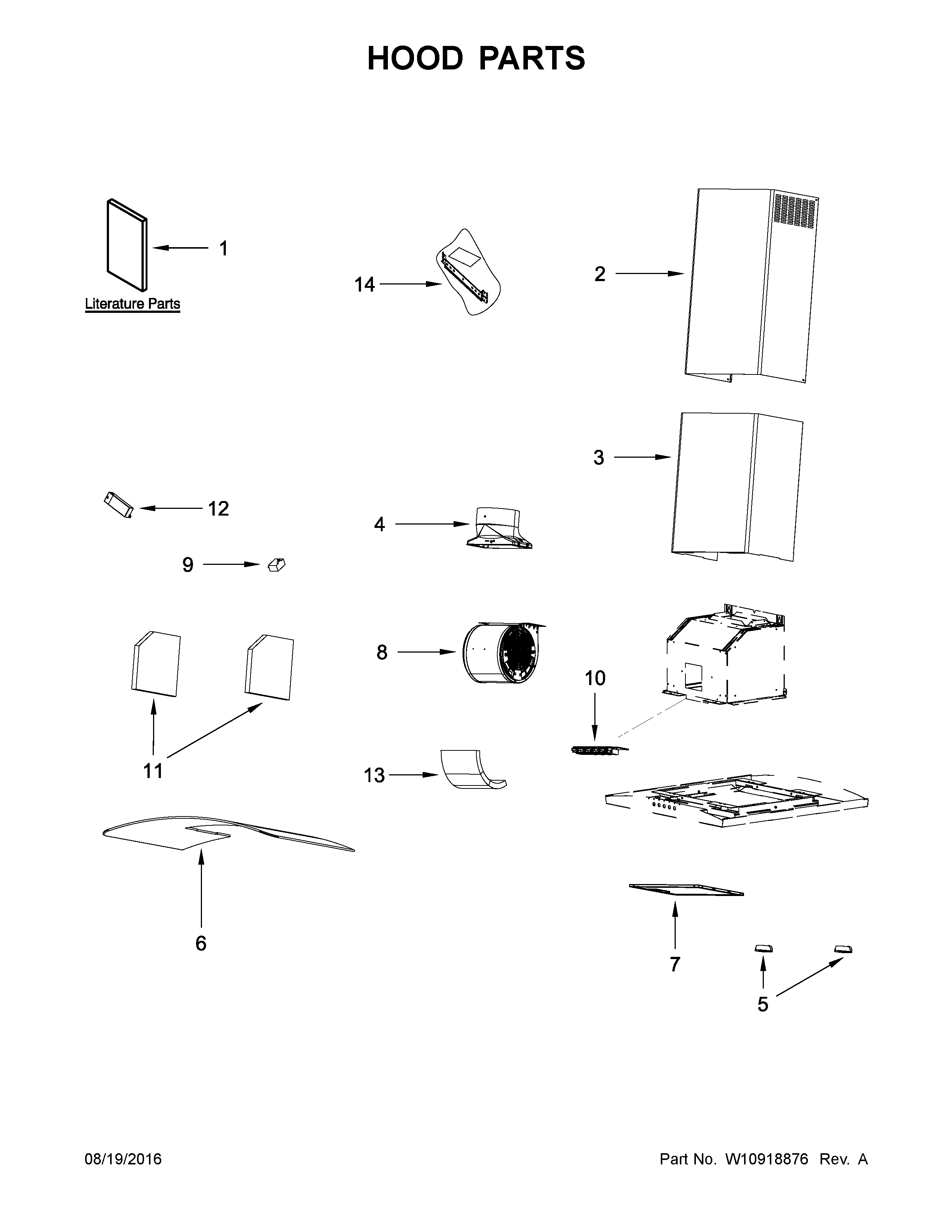 Hood parts