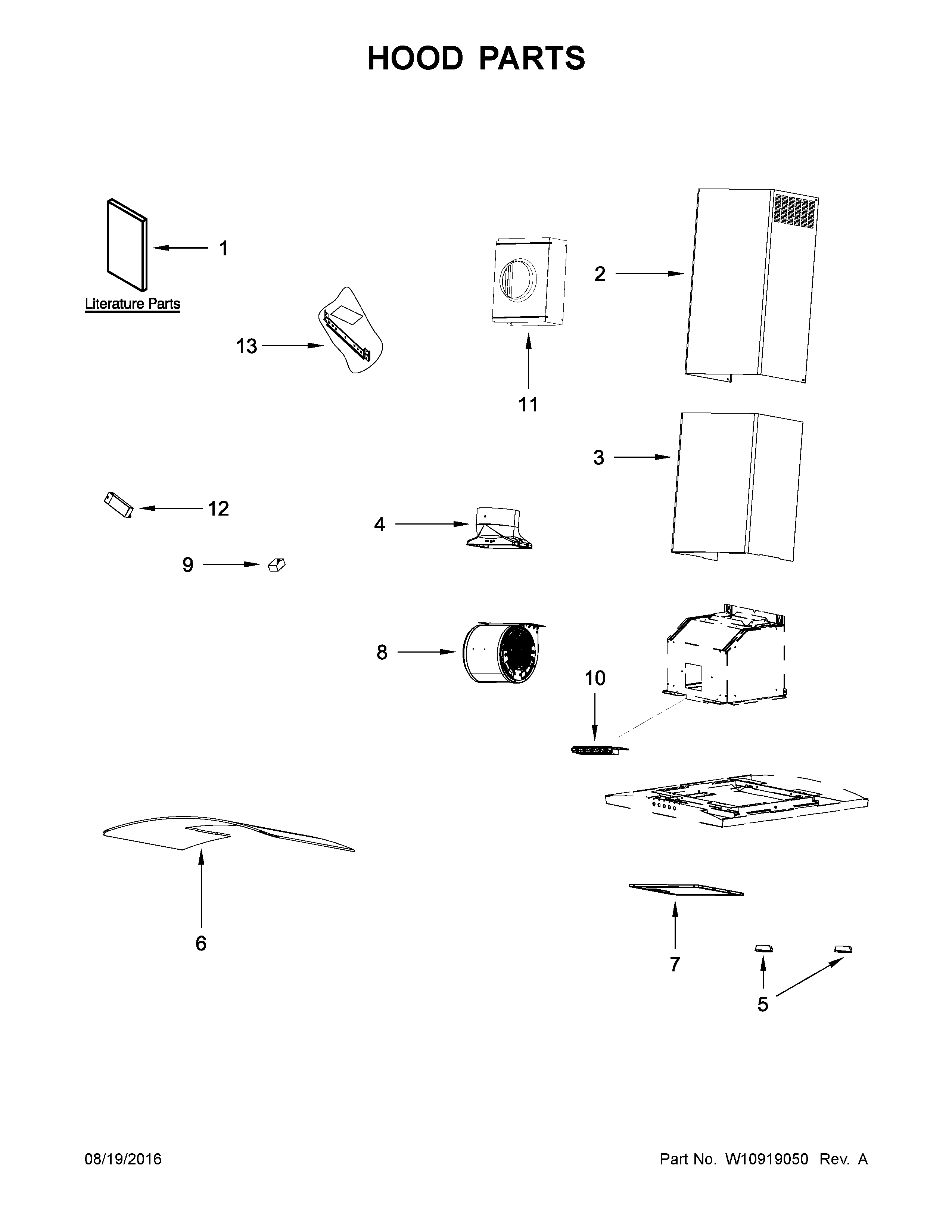 Hood parts