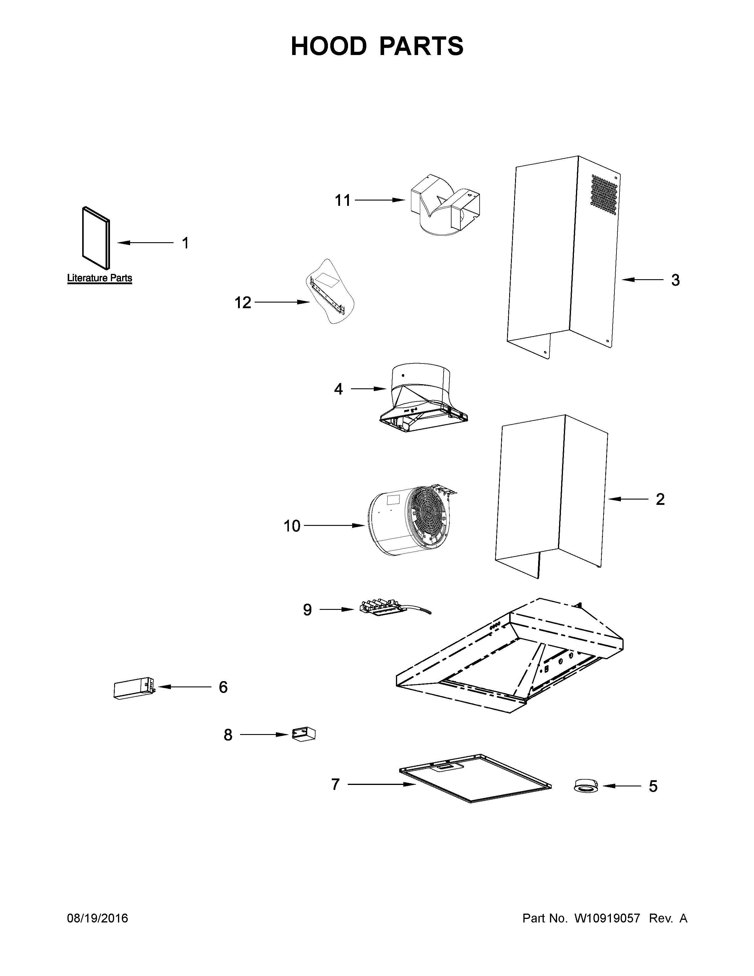 Hood parts