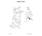 Maytag MFI2570FEH01 cabinet parts diagram