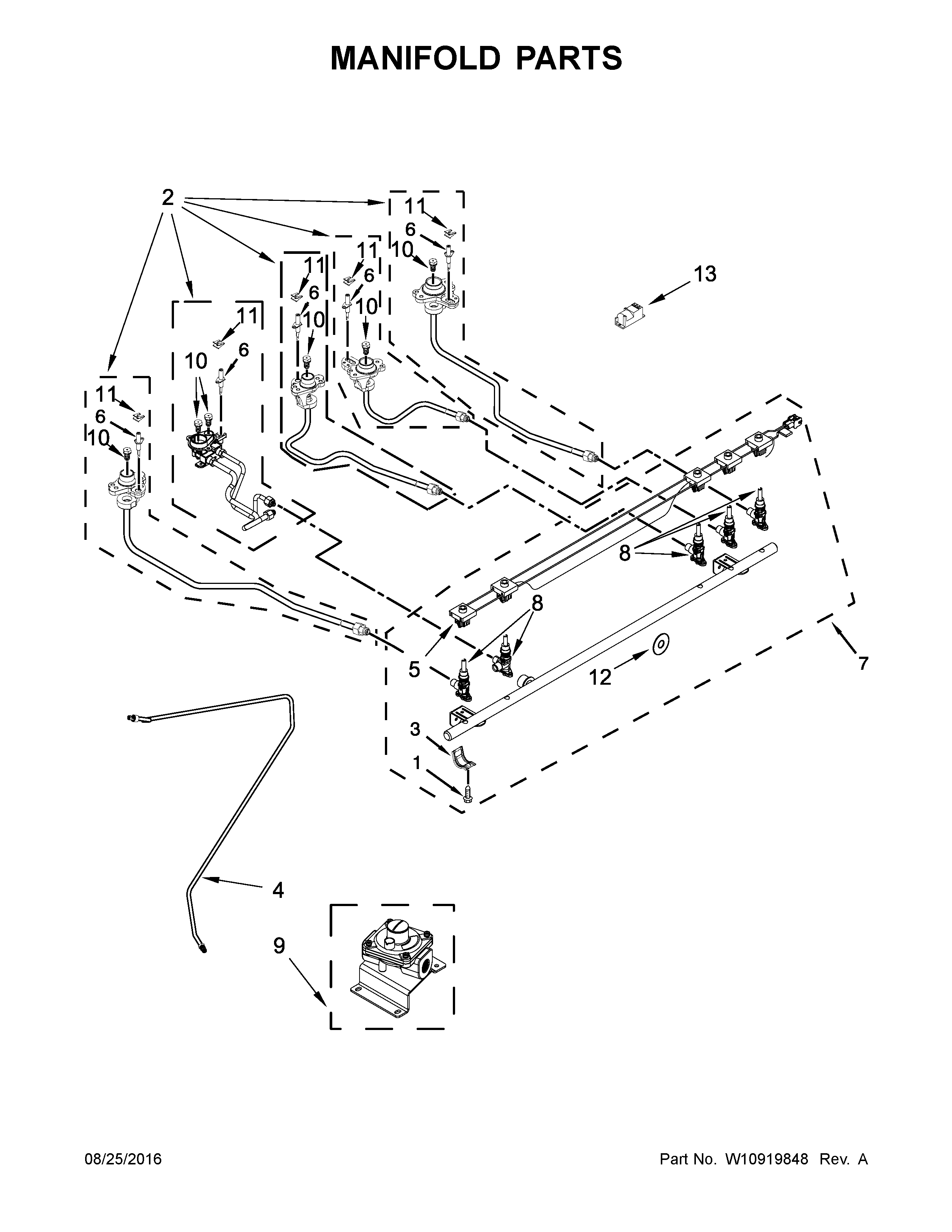 MANIFOLD PARTS