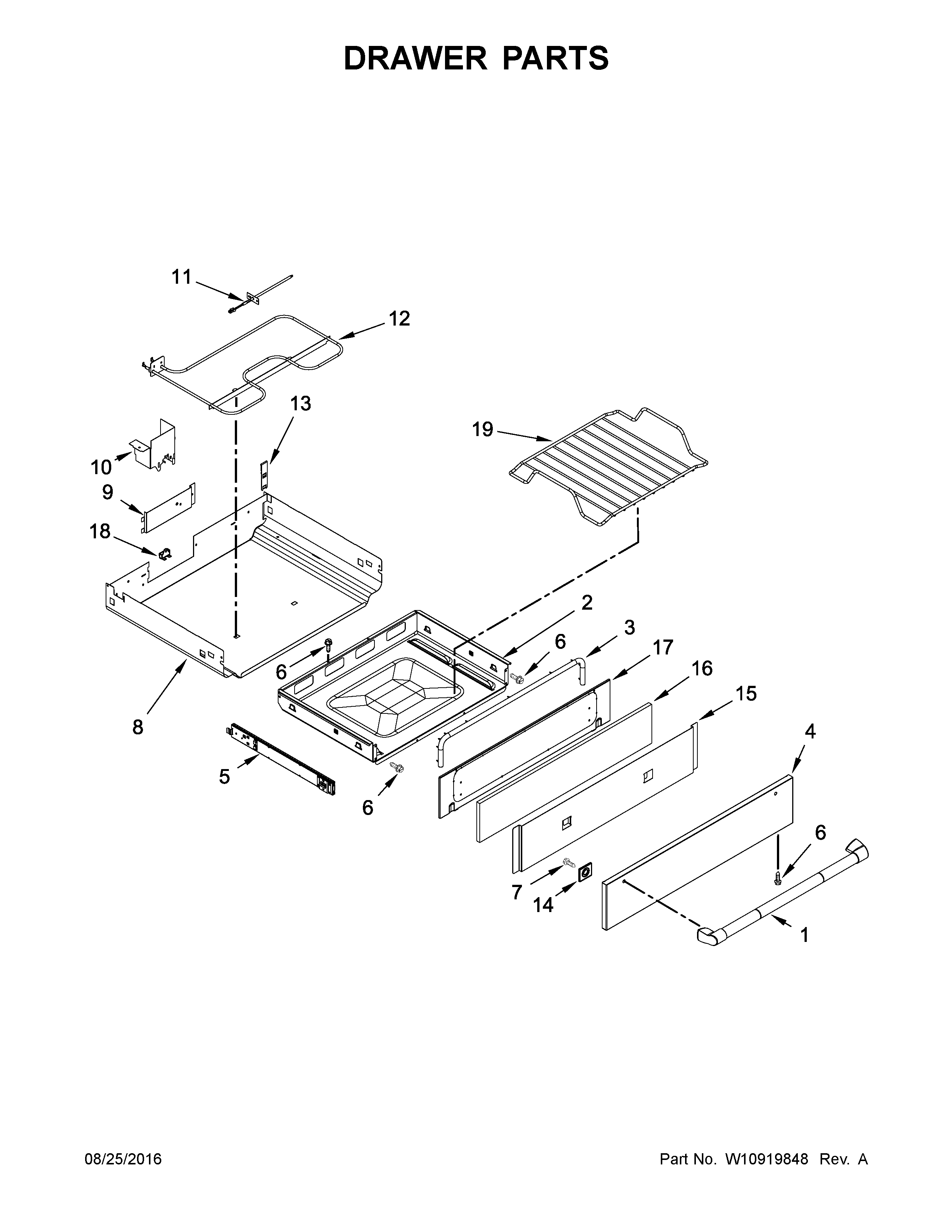 DRAWER PARTS