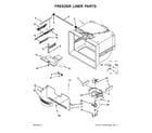 Maytag MBB1957FEB00 freezer liner parts diagram