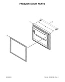 Freezer door parts