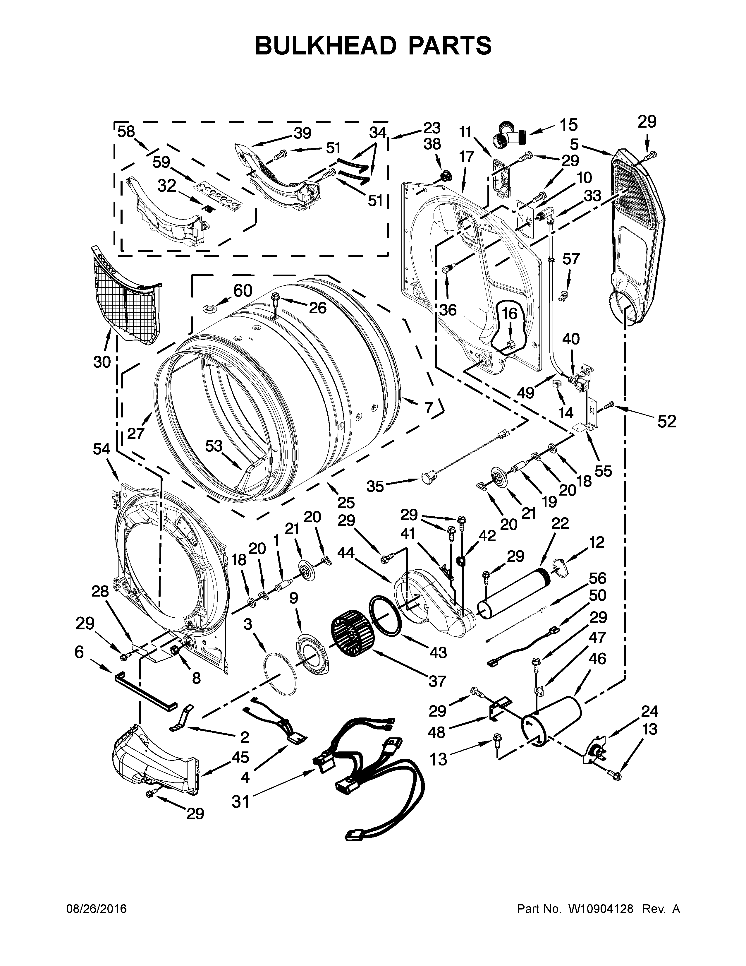 Bulkhead parts