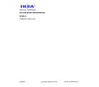 Ikea IX5BBEXDS01 cover sheet diagram