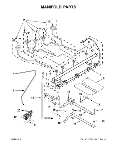 Manifold parts