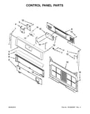 Control panel parts