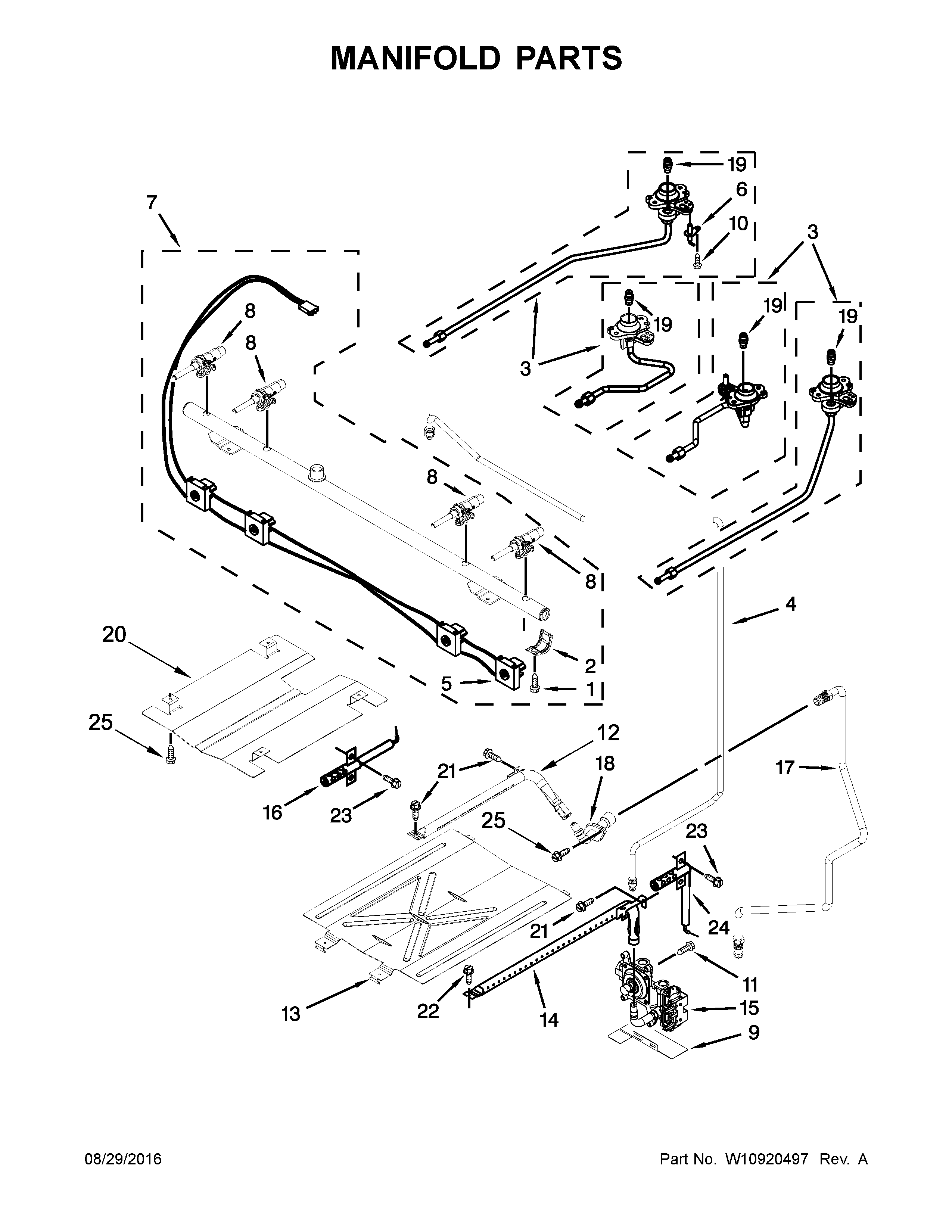 MANIFOLD PARTS