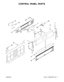 Control panel parts
