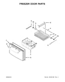 Freezer door parts