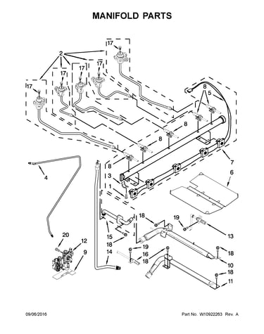 Manifold parts