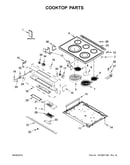 Cooktop parts