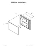 Freezer door parts