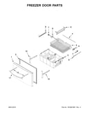 Freezer door parts