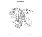 Maytag MTUC7500AFW0 frame parts diagram
