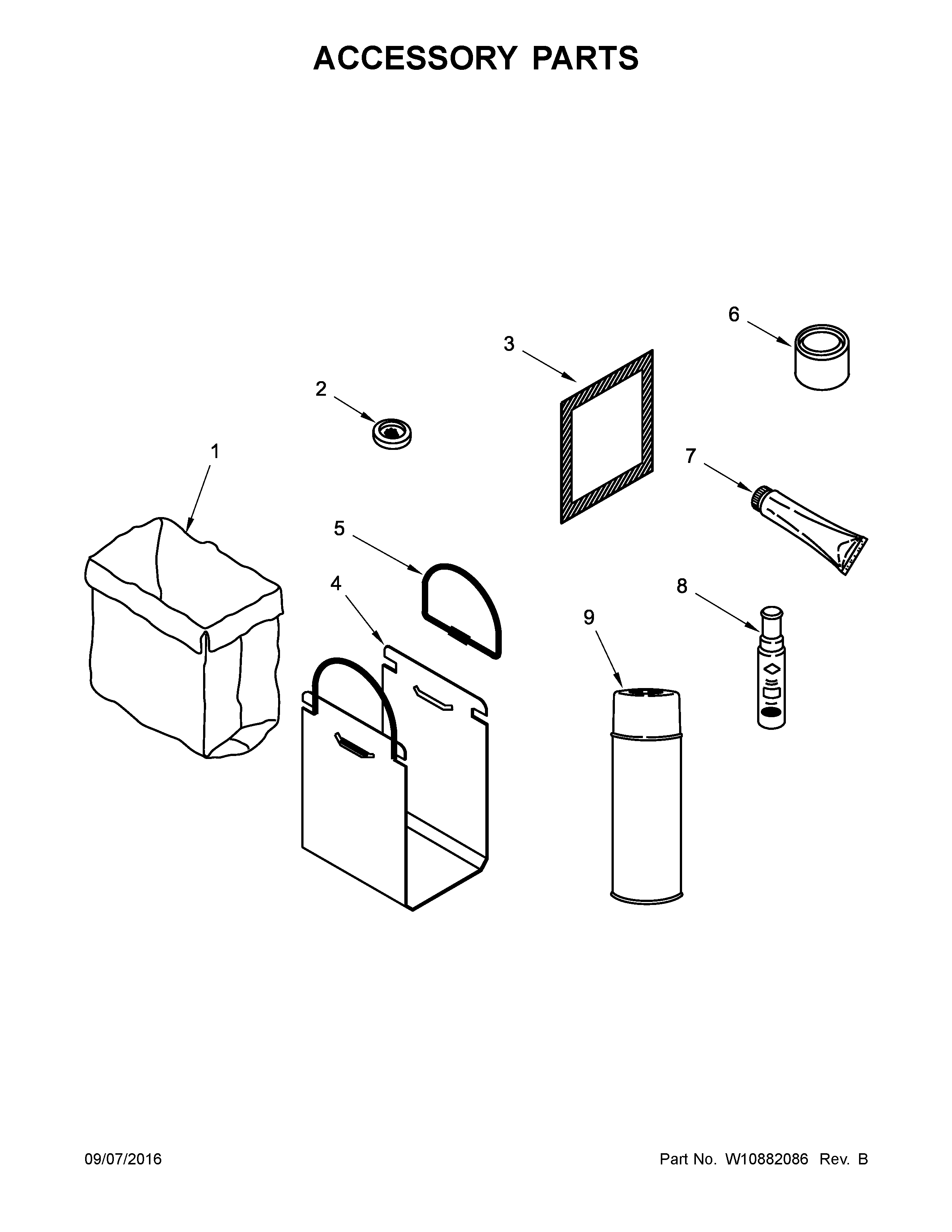 Accessory parts