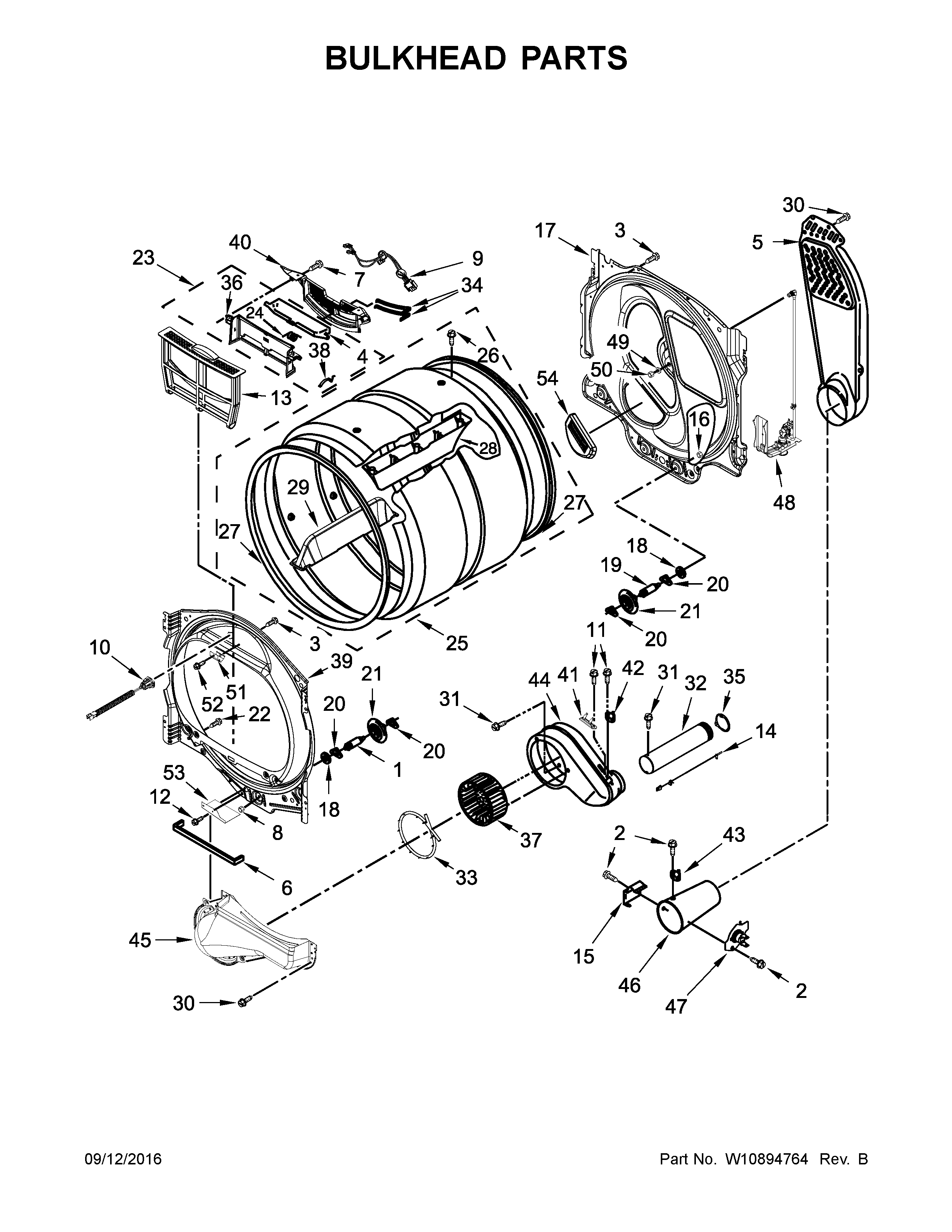 Bulkhead parts
