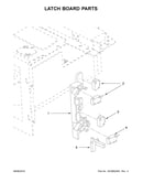 Latch board parts