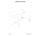 Jenn-Air JMC3415ES0 base plate parts diagram