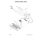 KitchenAid KODT107ESS01 control panel parts diagram