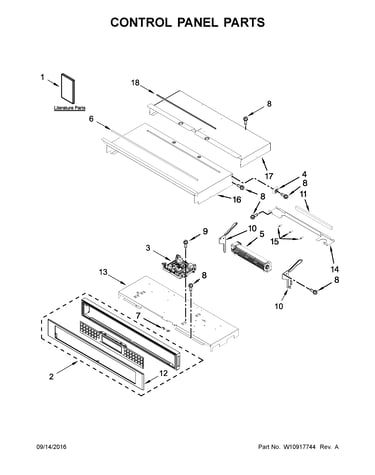 Control panel parts