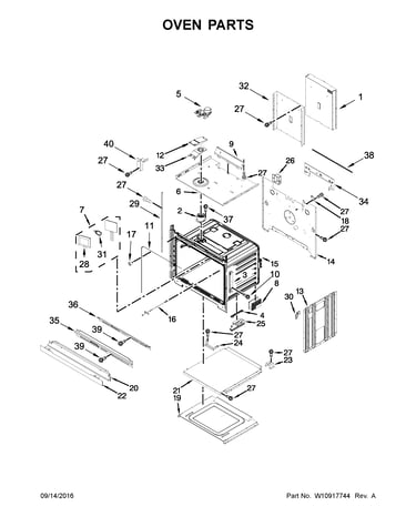 Oven parts