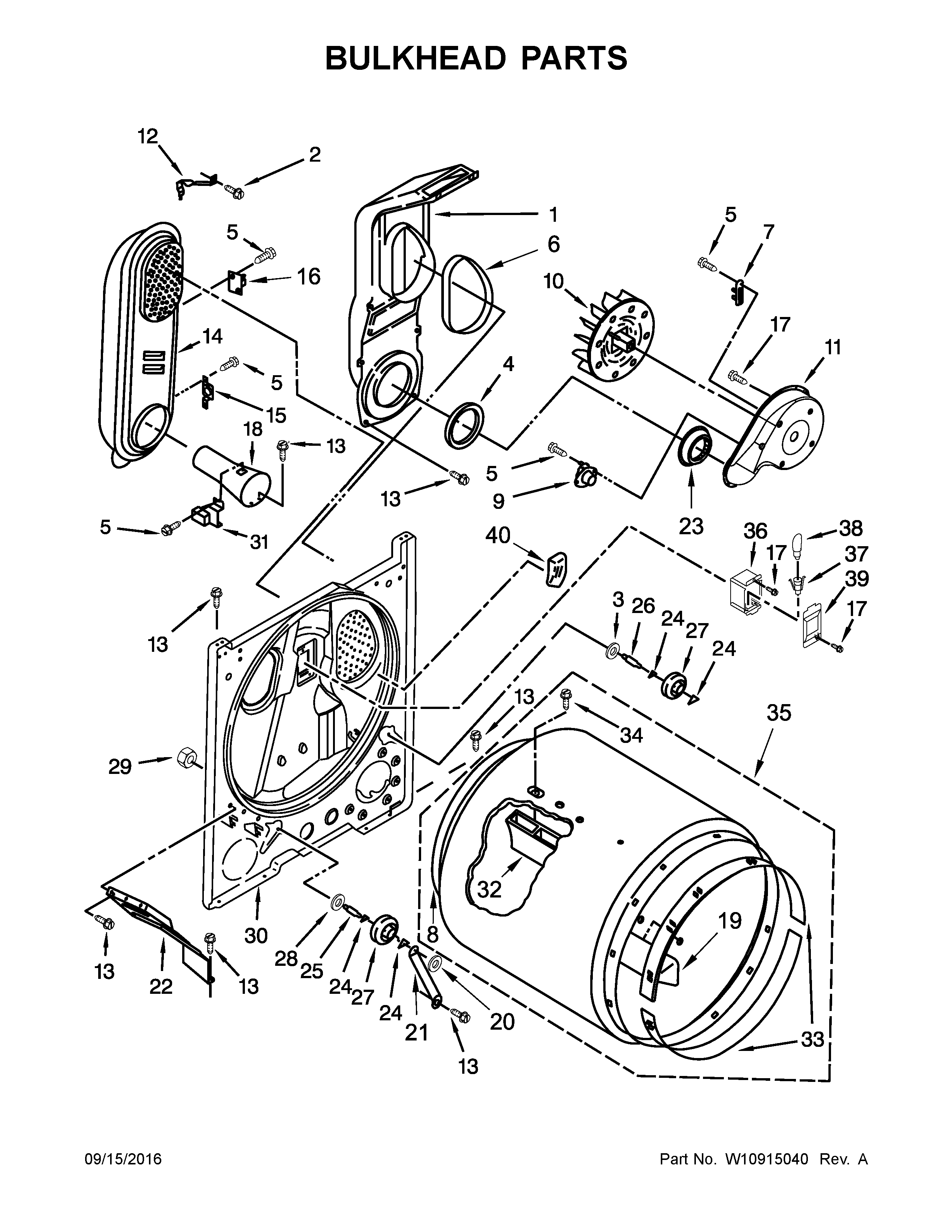 Bulkhead parts