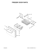 Freezer door parts