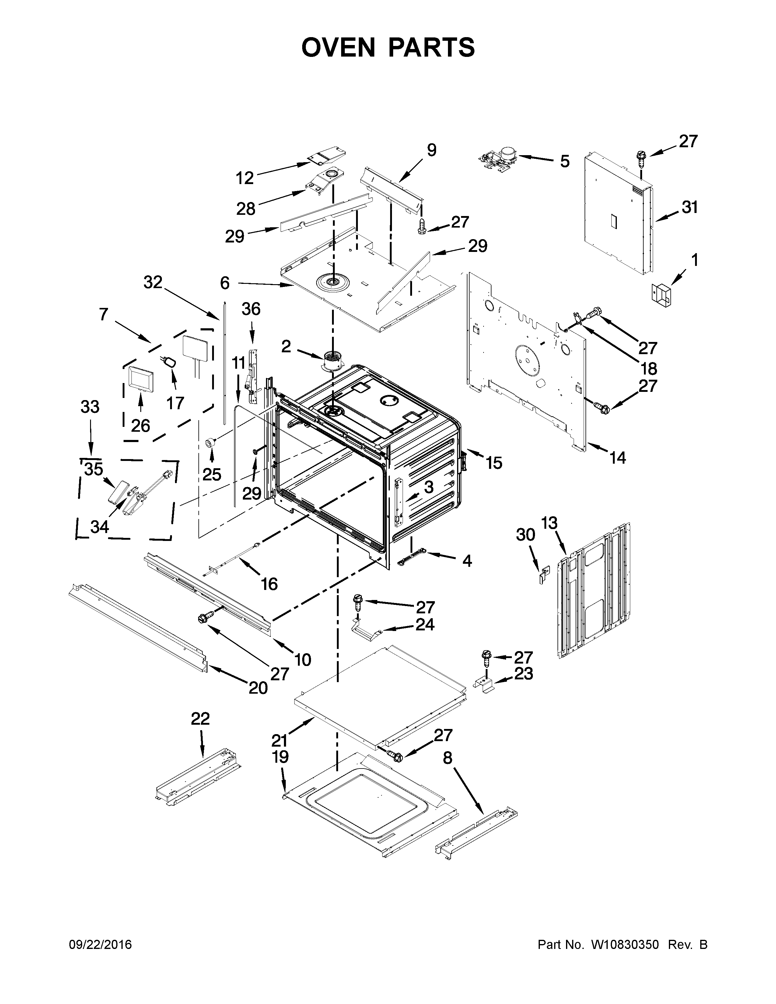 Oven parts