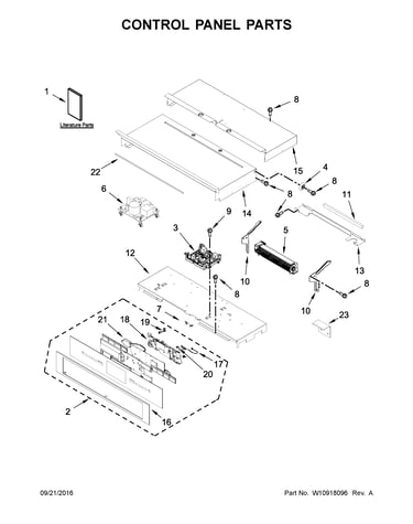 Control panel parts