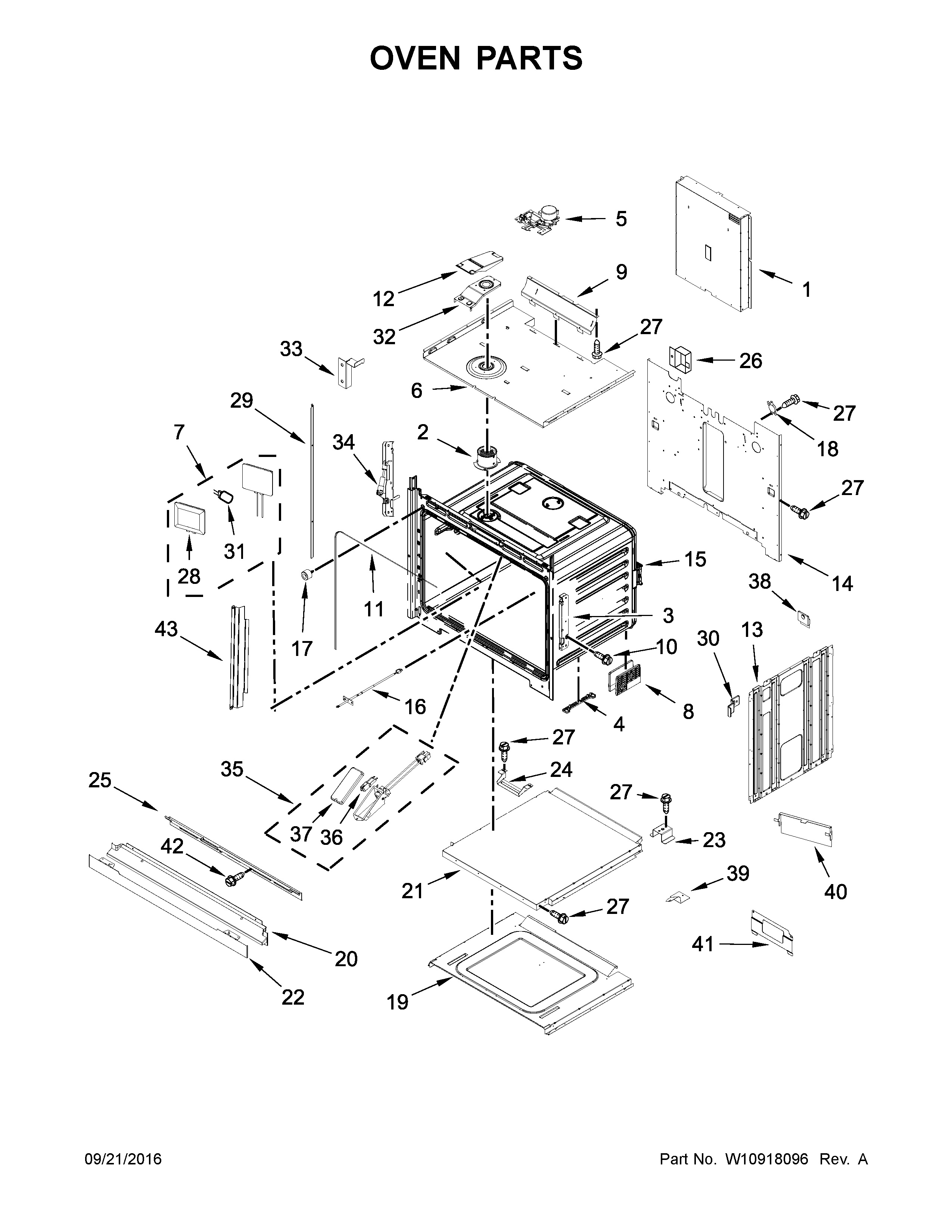 Oven parts