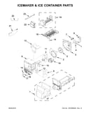 Icemaker & ice container parts
