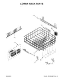 Lower rack parts