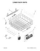 Lower rack parts