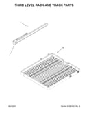 Third level rack and track parts
