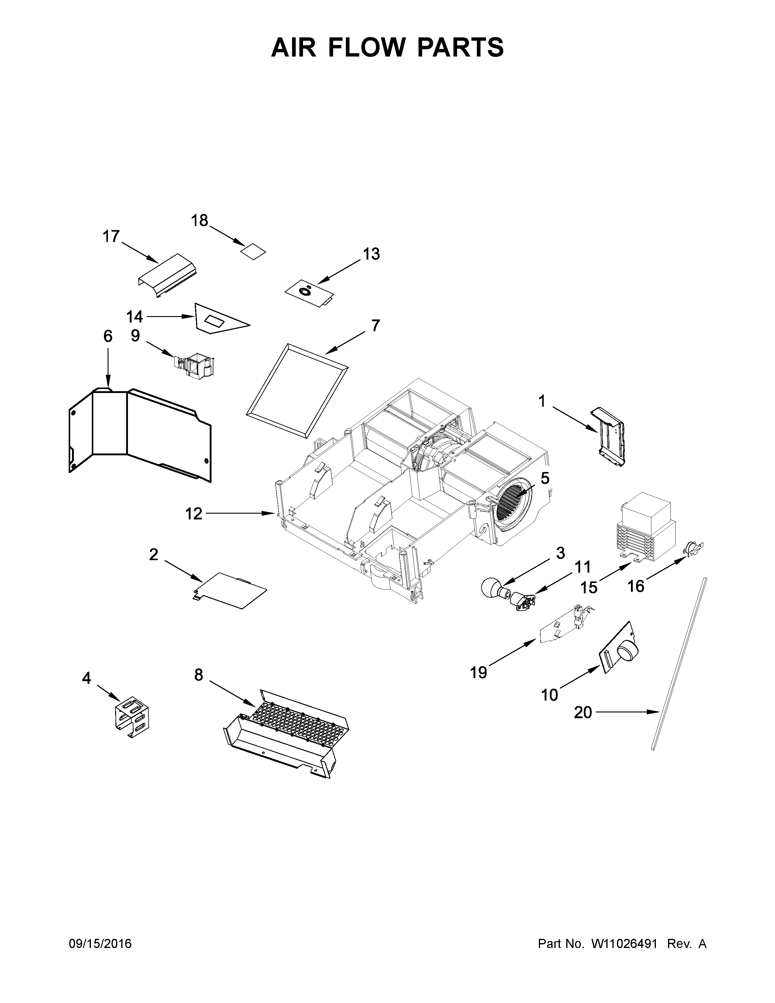 AIR FLOW PARTS