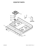 Cooktop parts